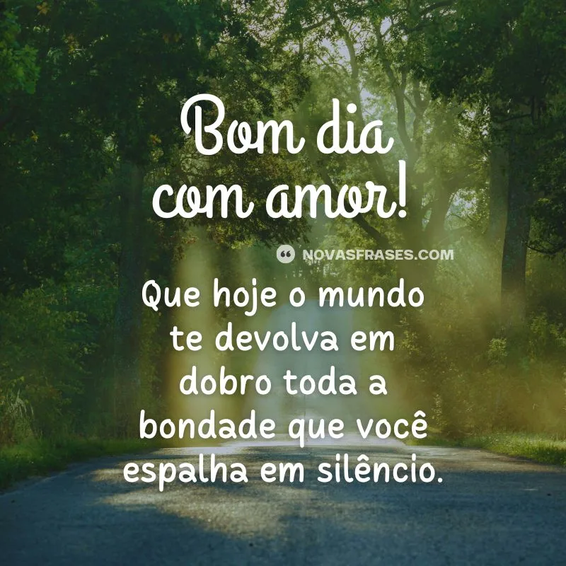 msg do dia com amor