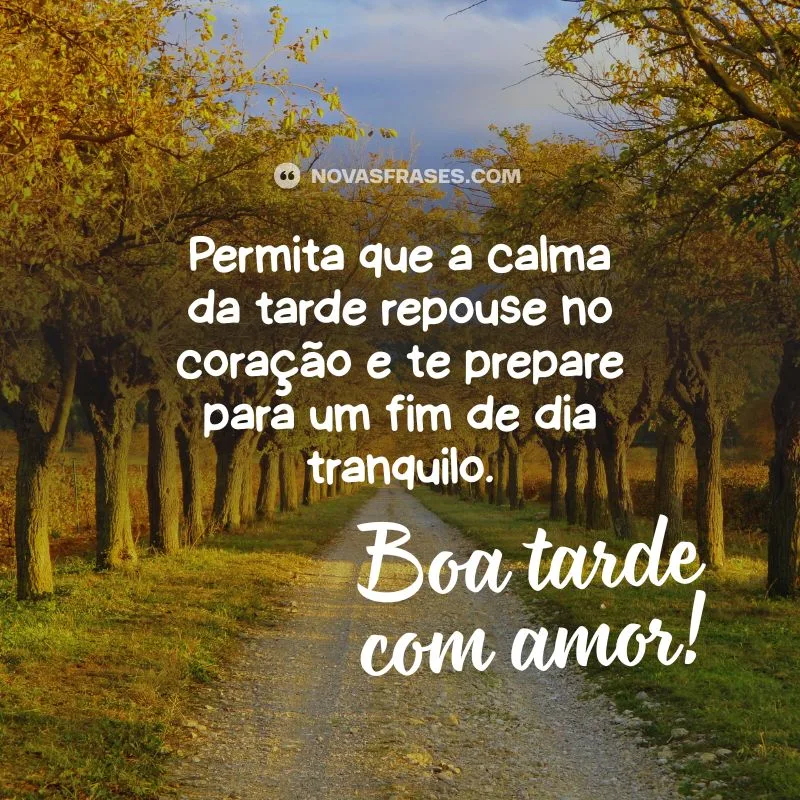 novas mensagens de boa tarde