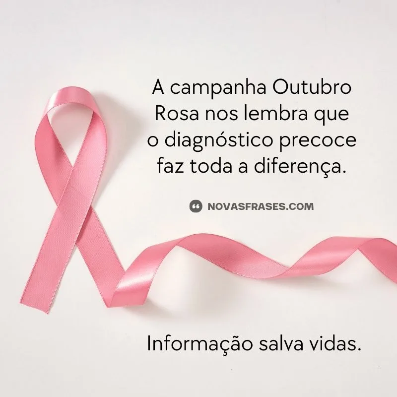 outubro rosa frases