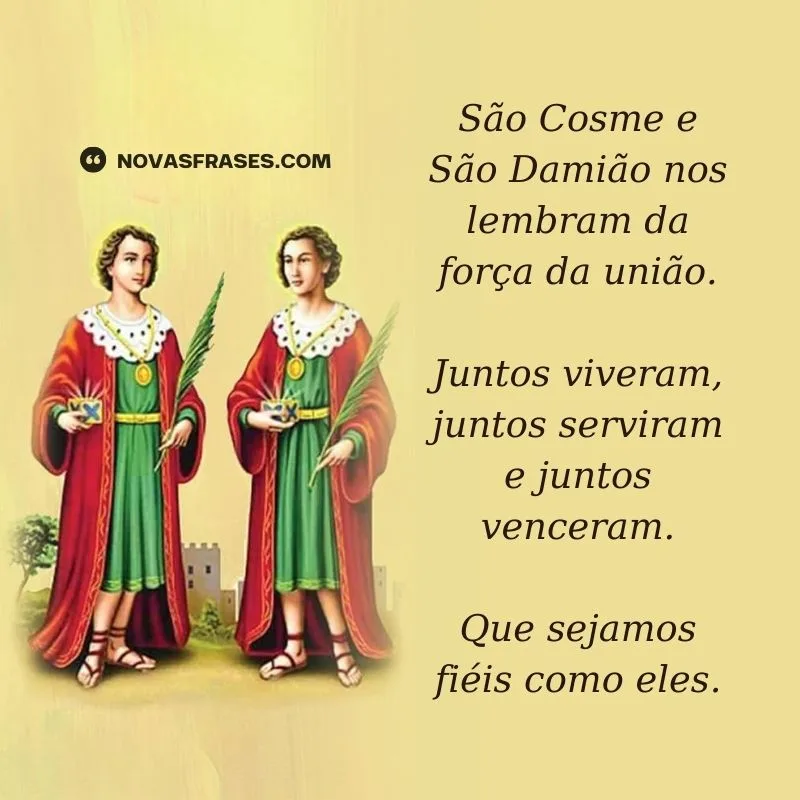 são cosme e damião