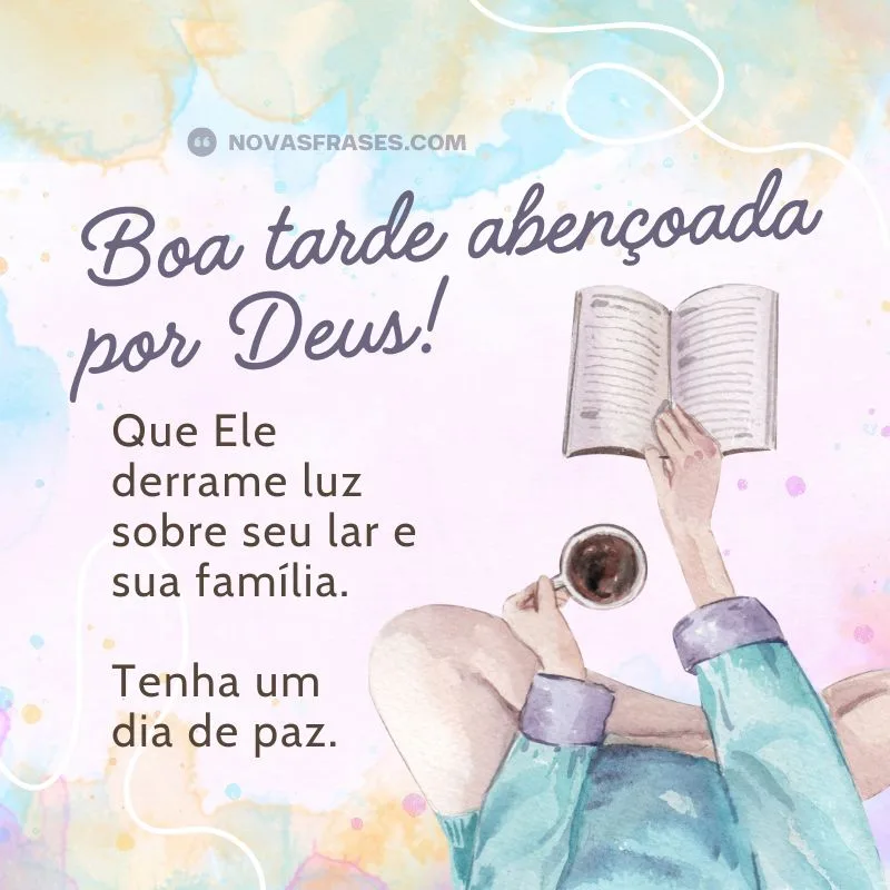 boa tarde abençoada por deus