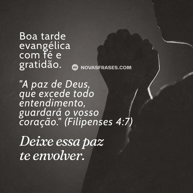 boa tarde evangélica