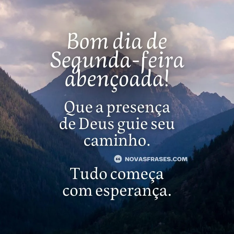 bom dia de segunda-feira