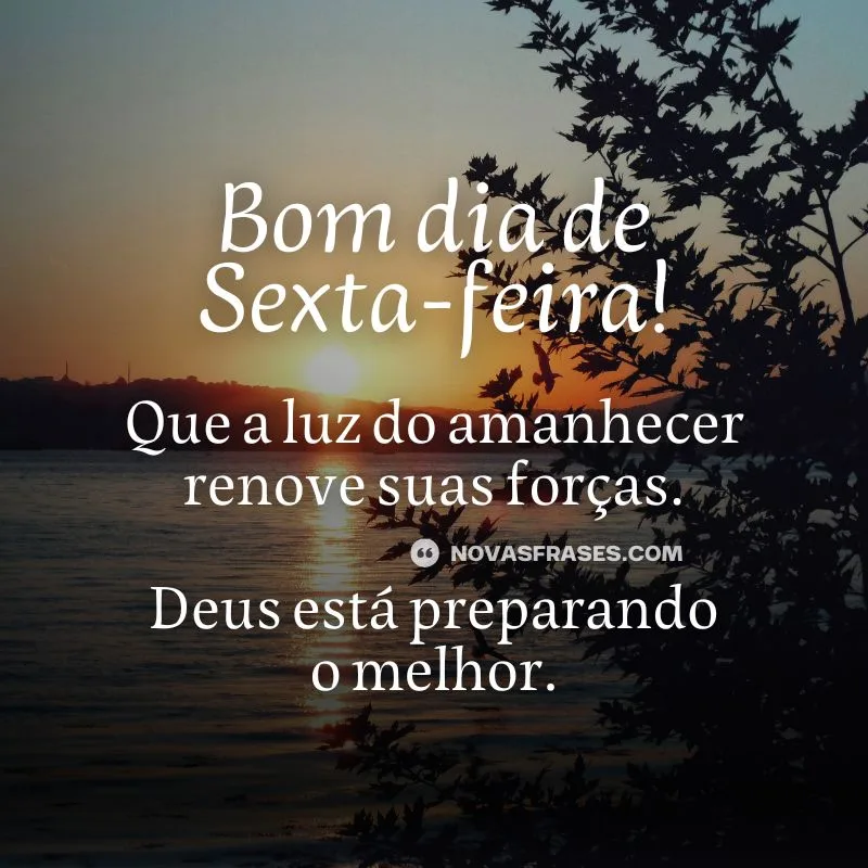 bom dia de sexta-feira