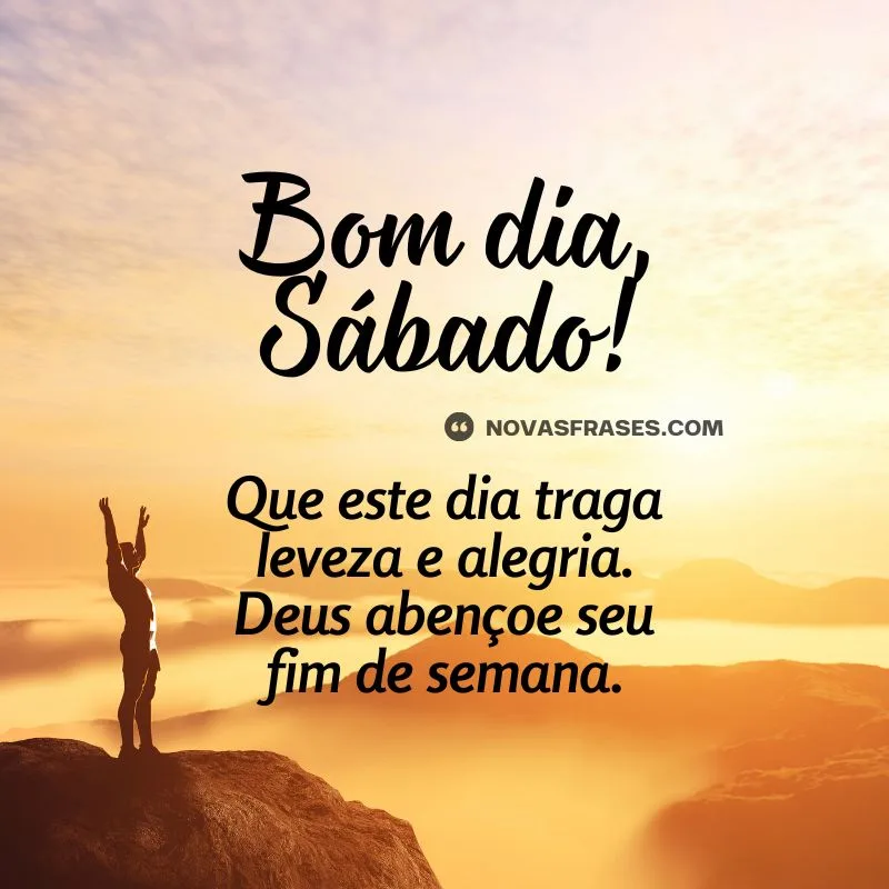 bom dia sábado