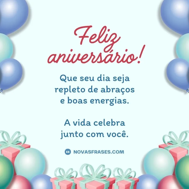 cartão de aniversário