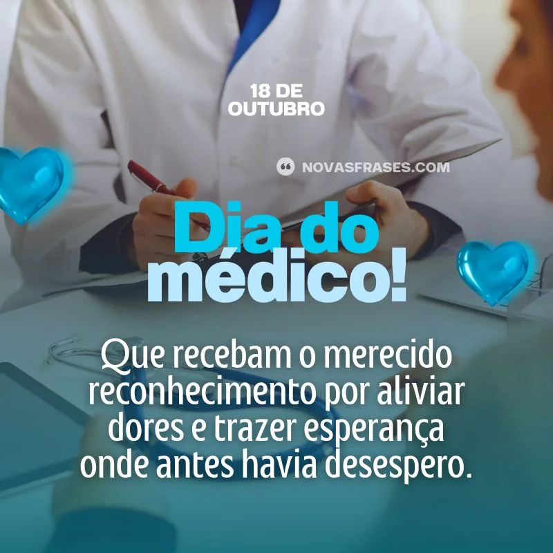 dia do médico mensagem