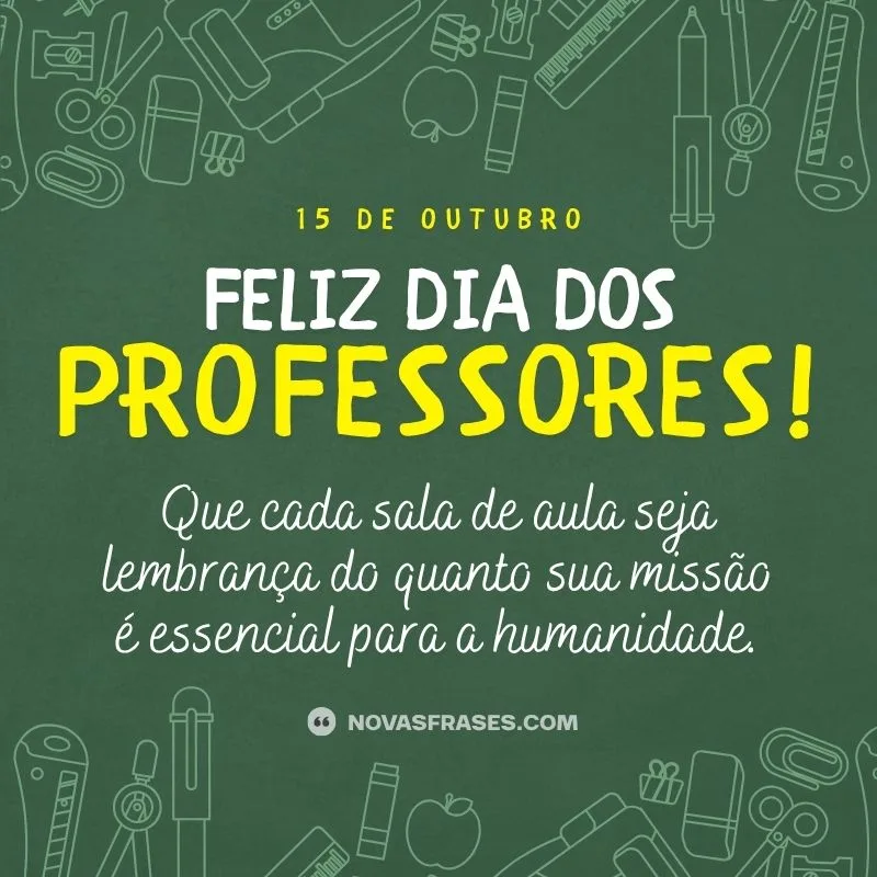dia dos professores