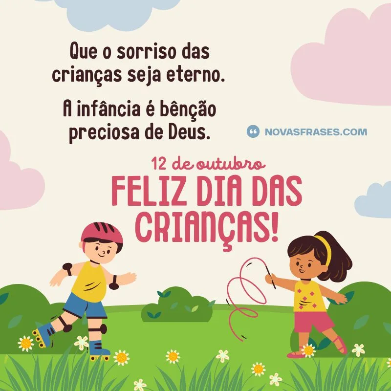 feliz dia das crianças mensagem