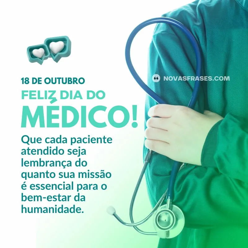 feliz dia do médico