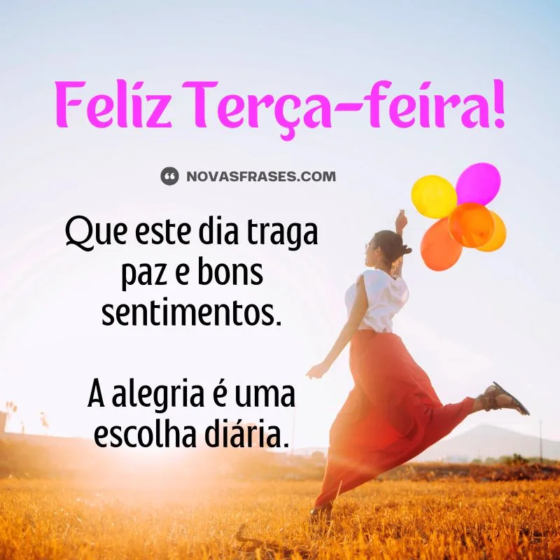 feliz terça-feira