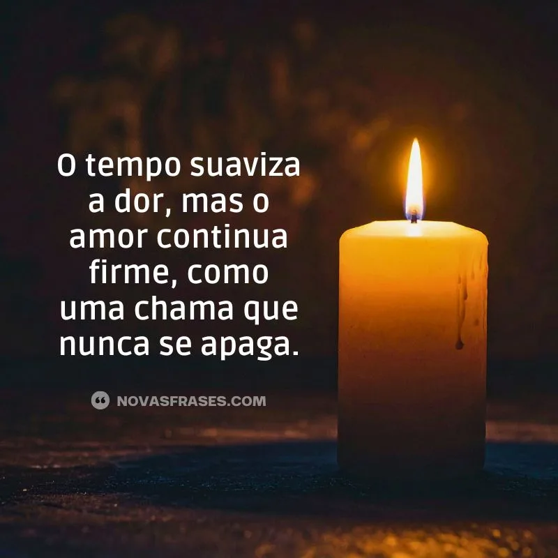 frase curta luto
