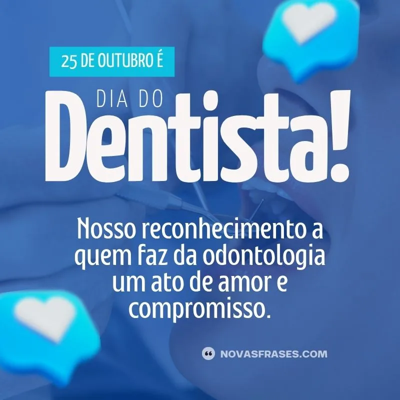 frase dia do dentista