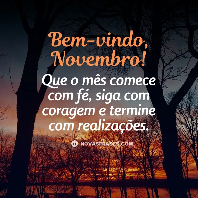 frase novembro