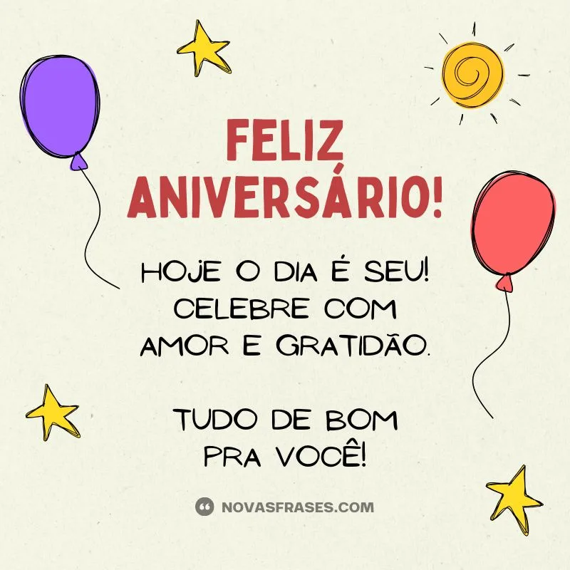 frases de aniversário