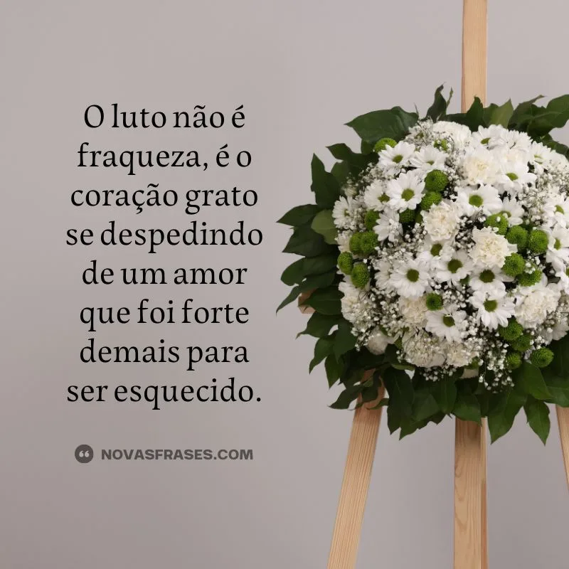 frases de luto conforto