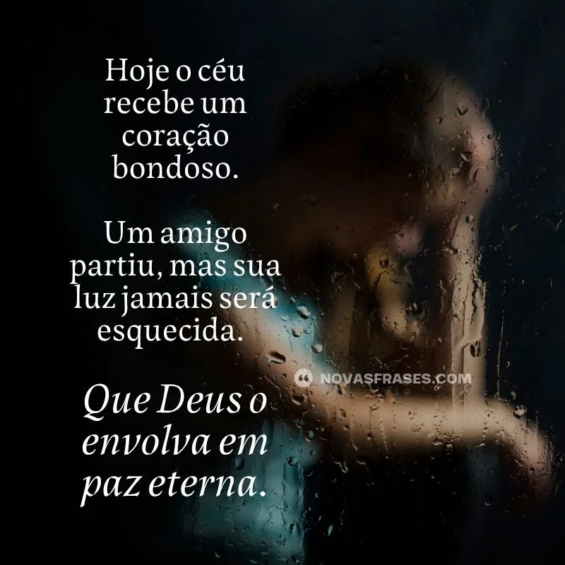 frases de luto por um amigo