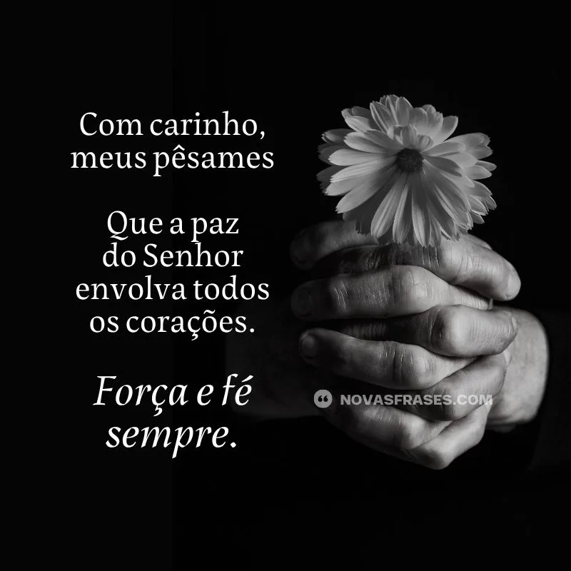 frases de pêsames