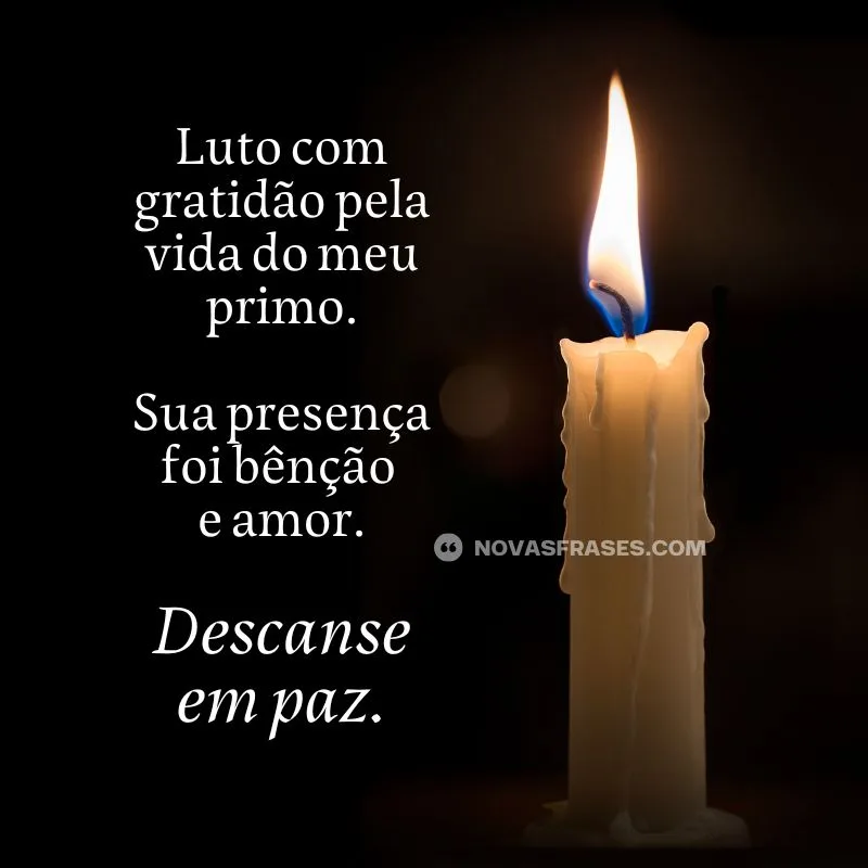 imagem de luto primo