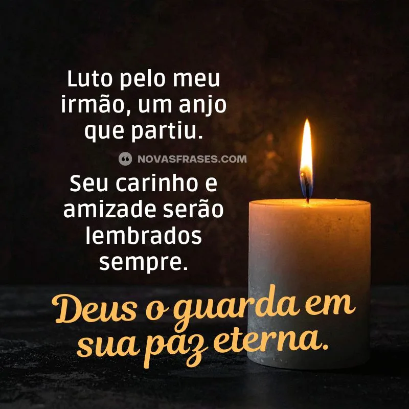 luto pelo meu irmão