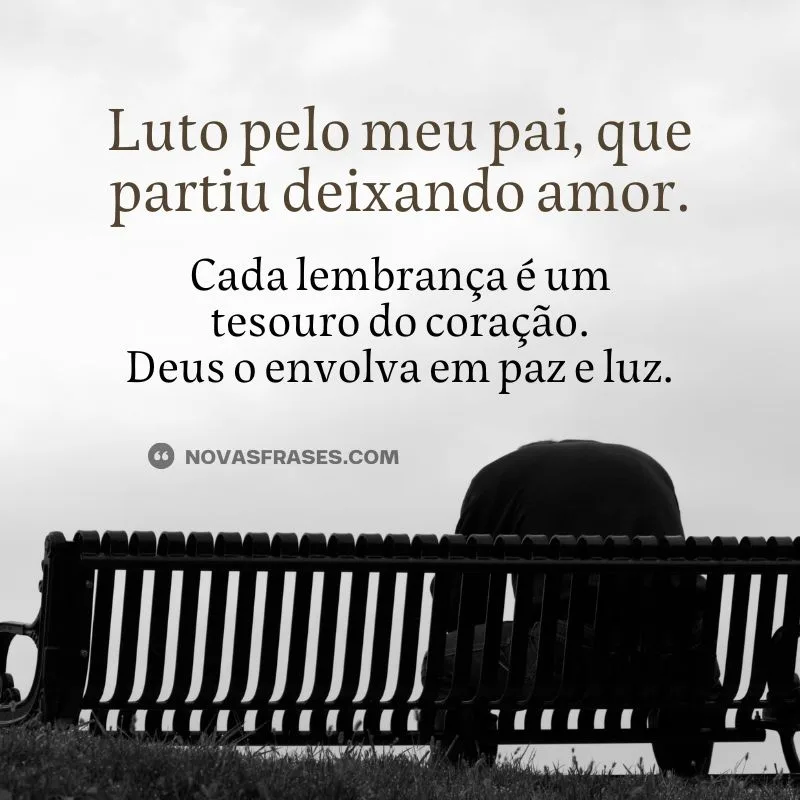 luto pelo meu pai