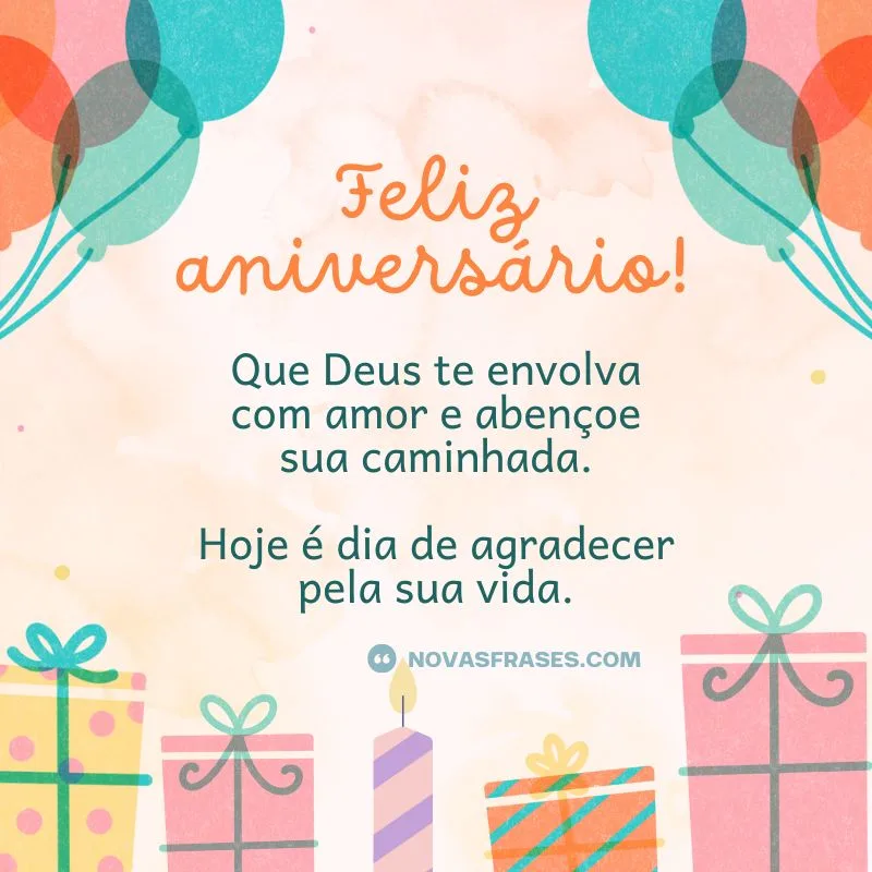 mensagem de aniversário de deus para uma pessoa especial