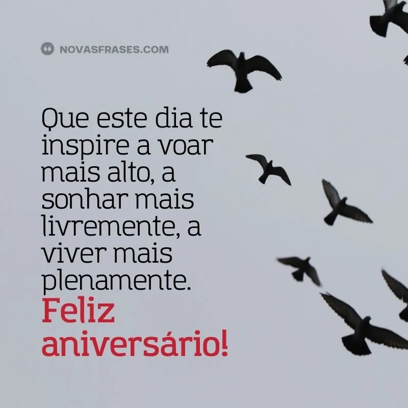 mensagem de aniversário