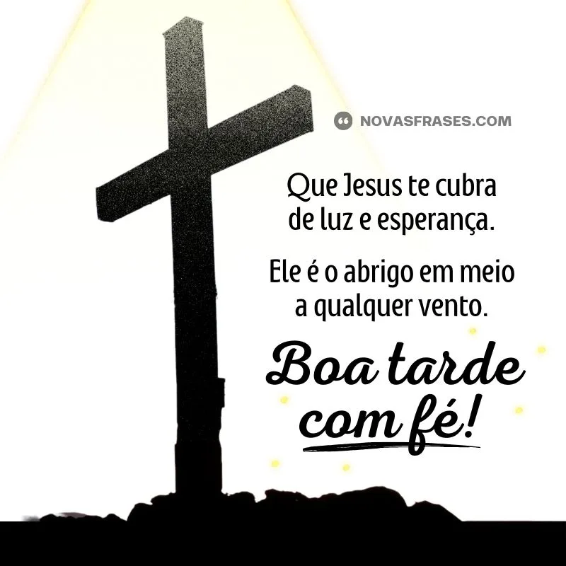 mensagem de boa tarde com jesus