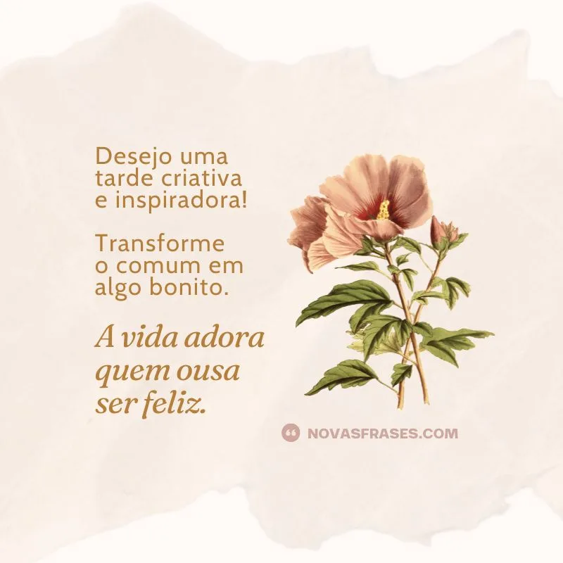 mensagem de boa tarde diferente