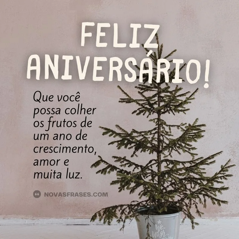 mensagem de feliz aniversário
