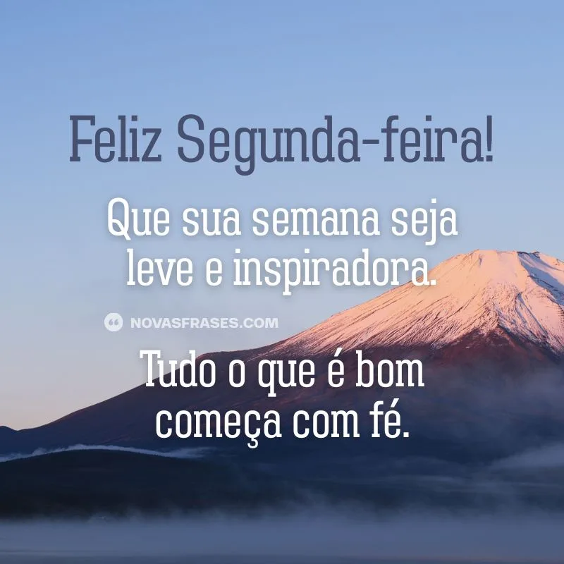mensagem de feliz segunda-feira