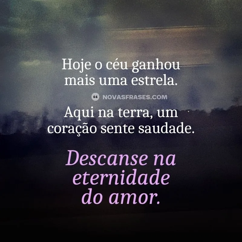 mensagem de luto para amigo