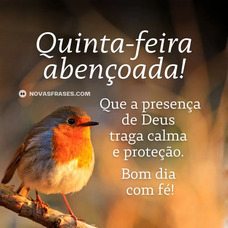 mensagem de quinta-feira abençoada