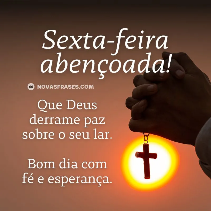 mensagem de sexta-feira abençoada