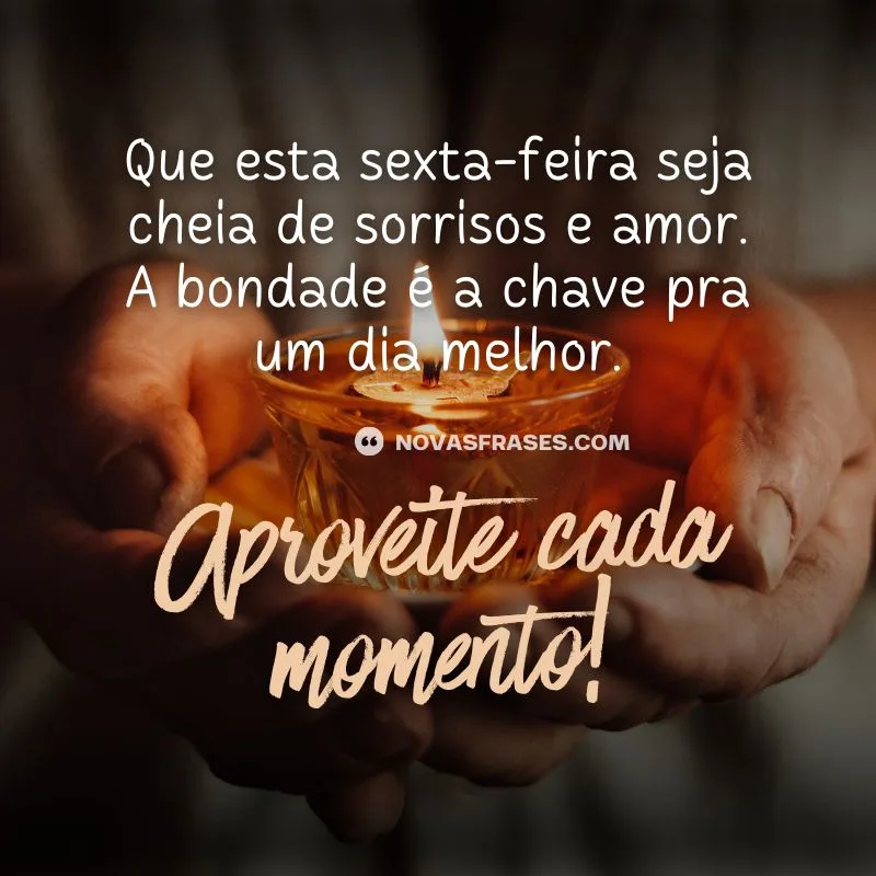 mensagem de sexta-feira