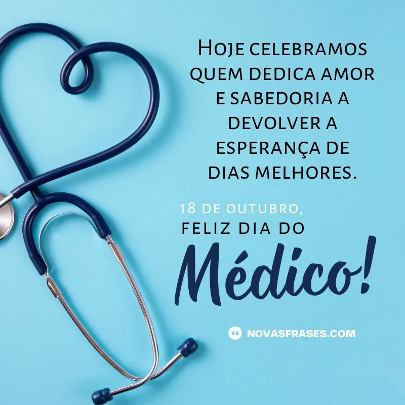 mensagem dia do médico