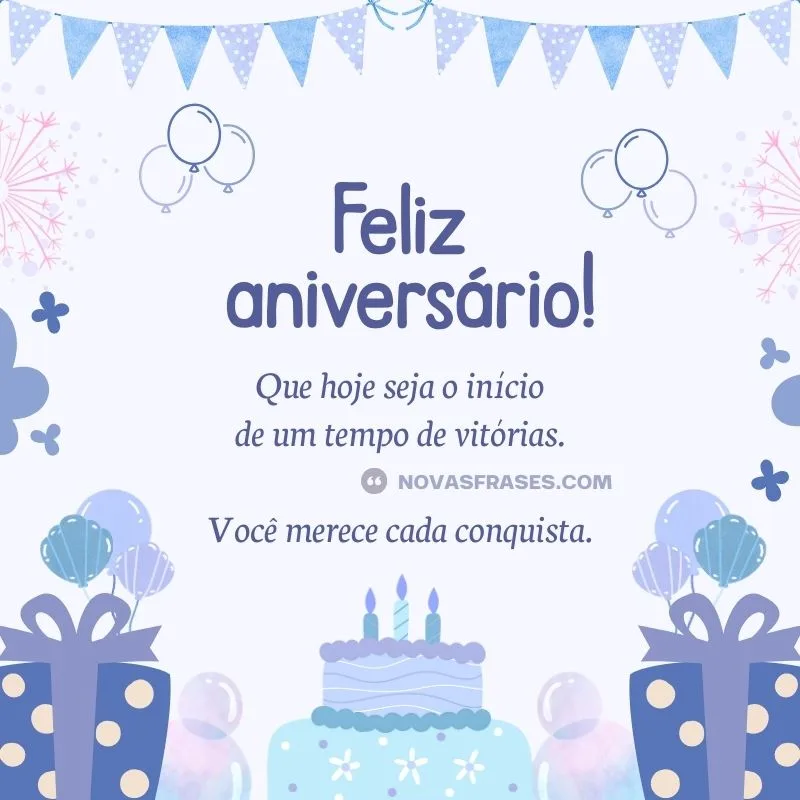 mensagens de aniversário