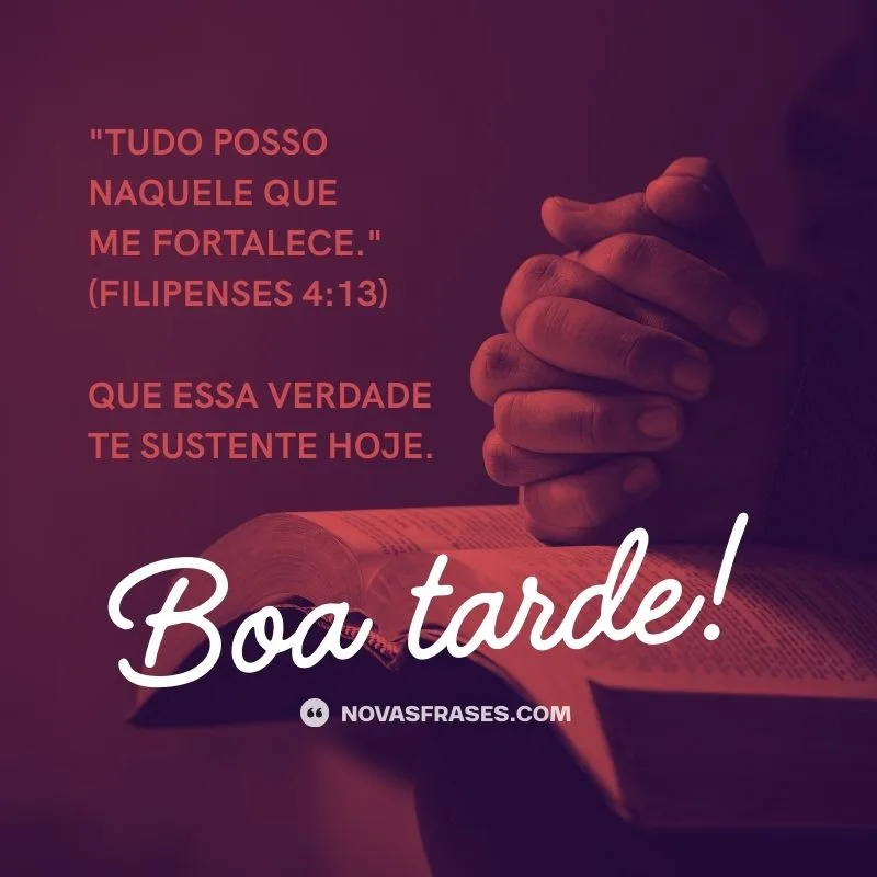 mensagens de boa tarde evangélico