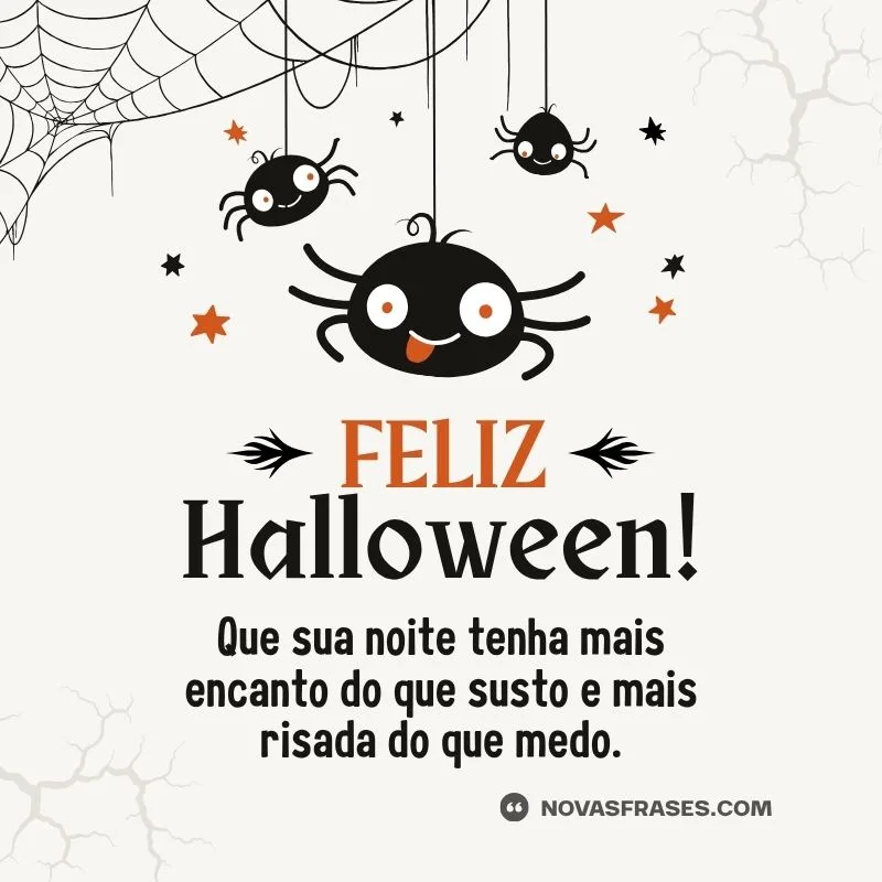 mensagens de halloween