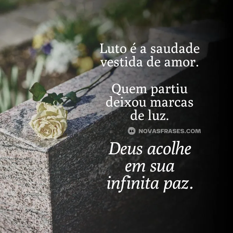 msg de luto