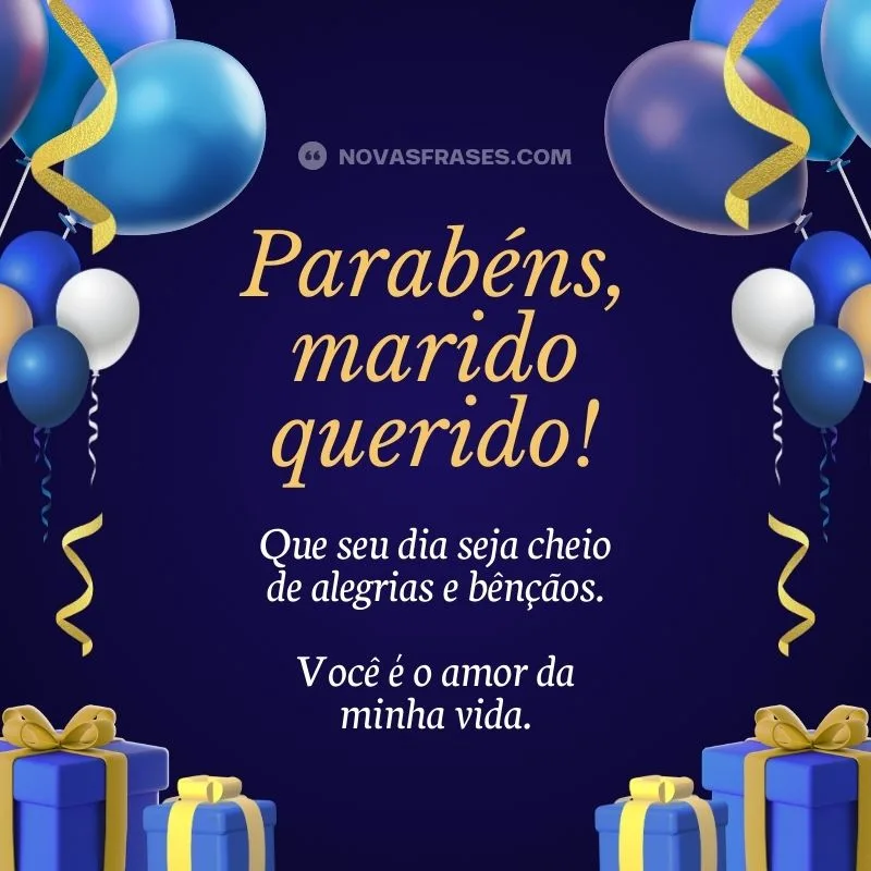 parabéns marido