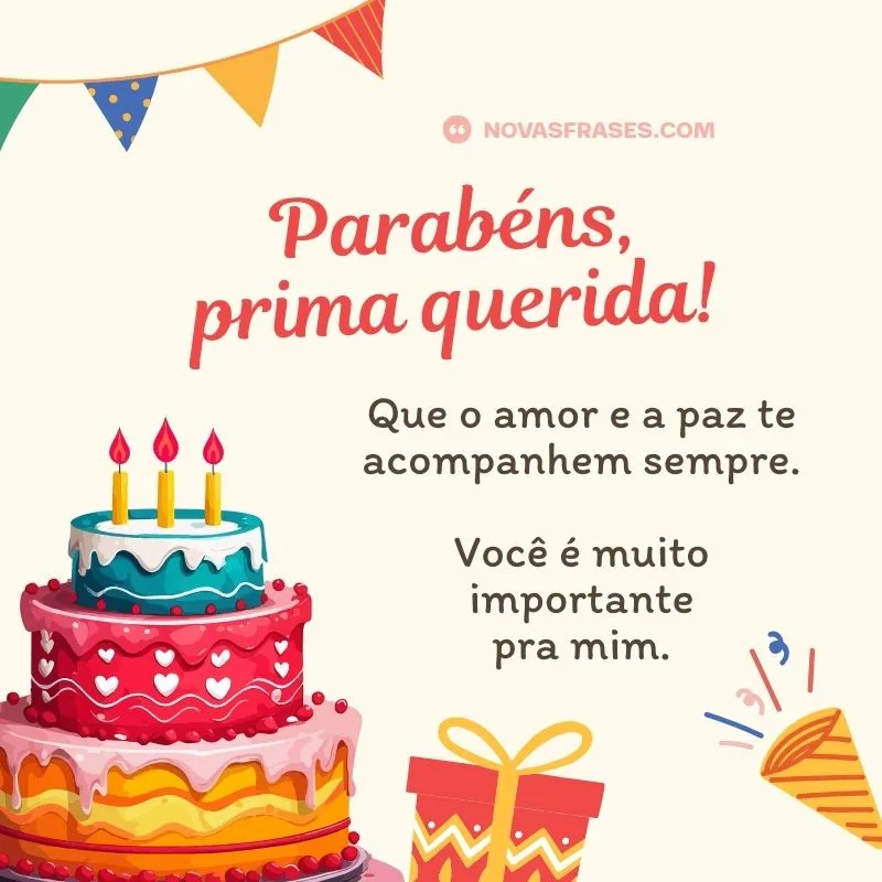 parabéns prima