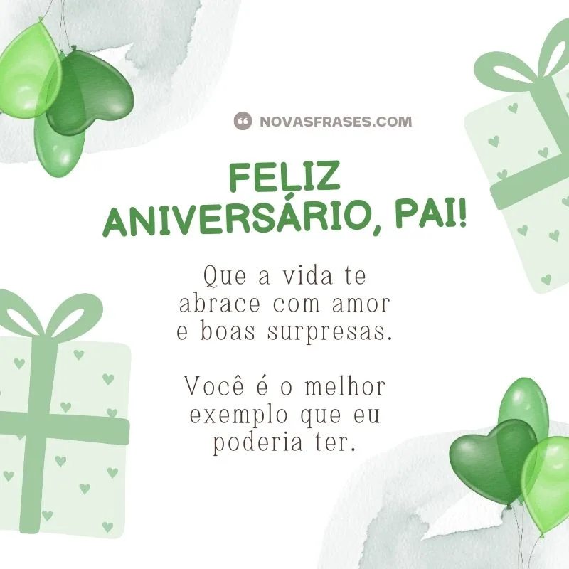 textinho de aniversário para pai