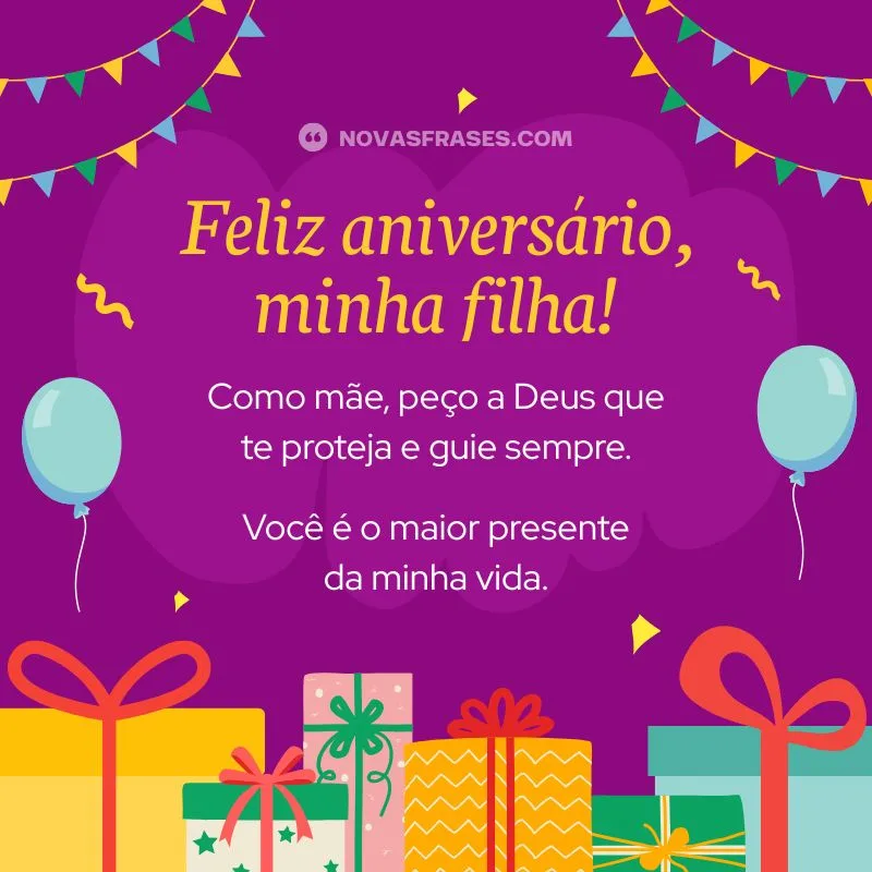 texto de aniversário de mãe para filha