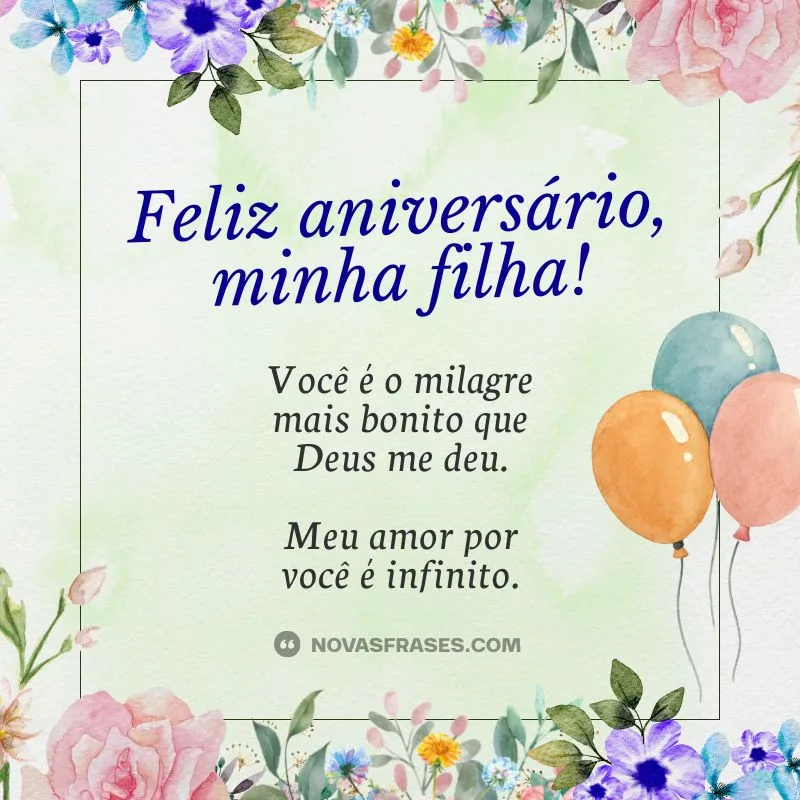 texto de aniversário para filha chorar
