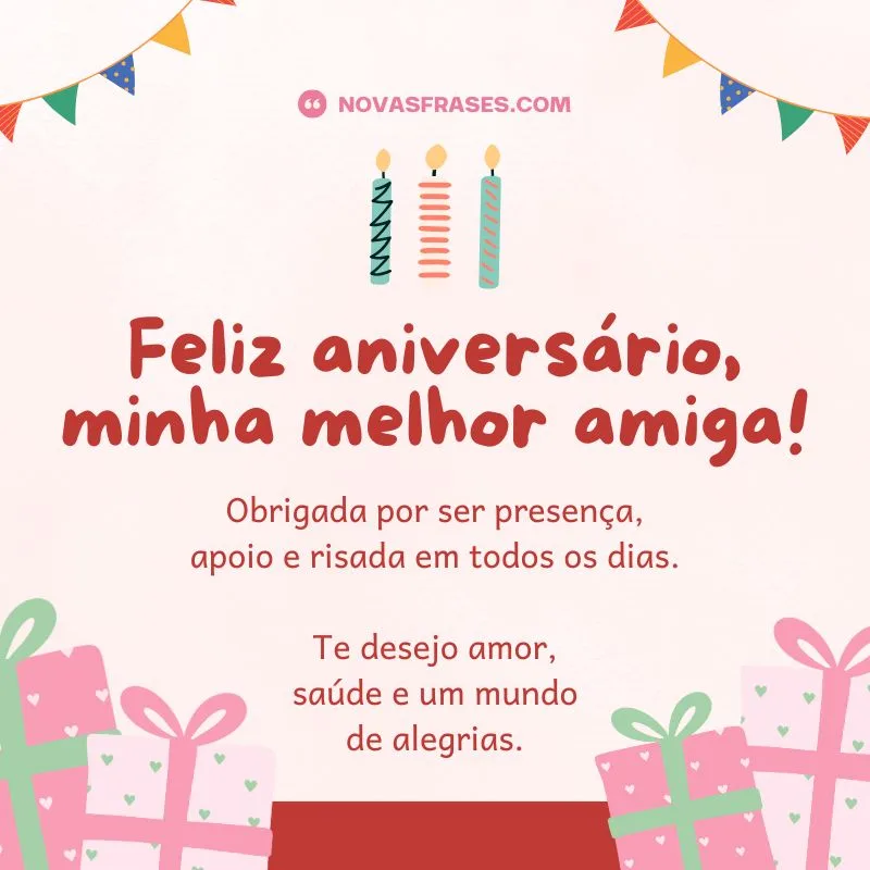 texto de feliz aniversário para melhor amiga chorar