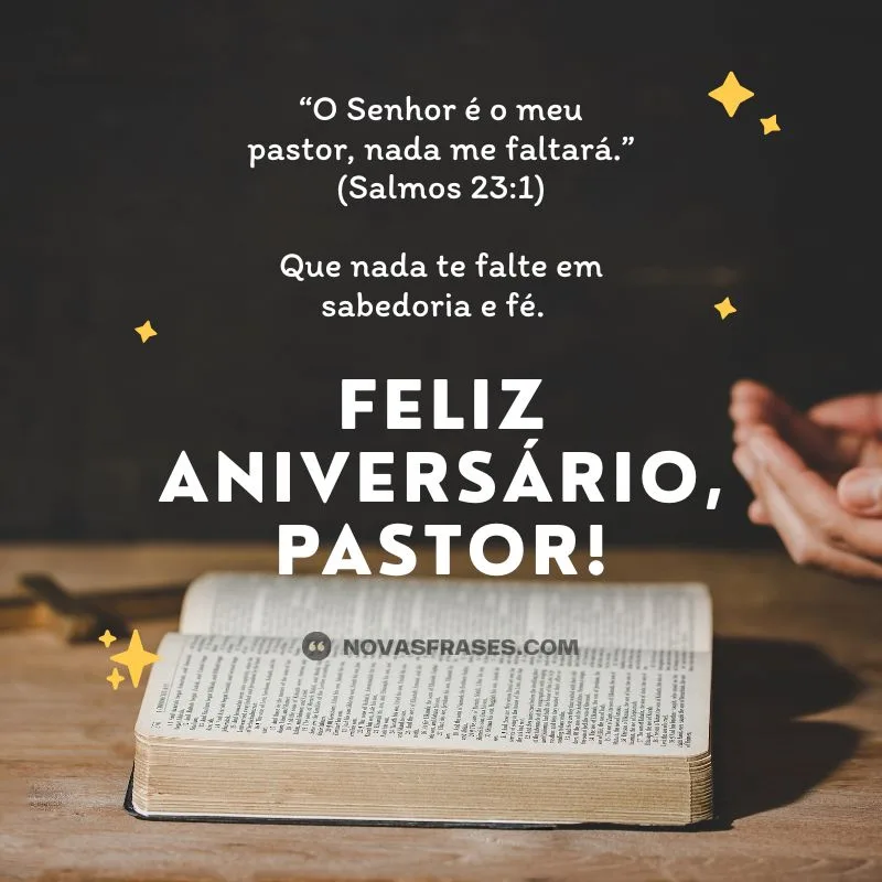versículo para aniversário de pastor