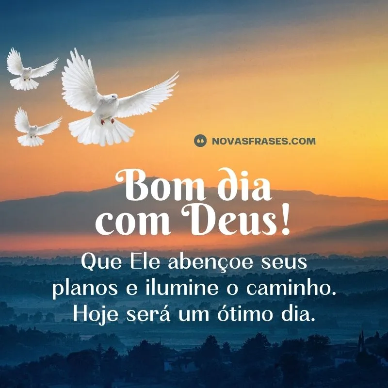 mensagem de bom dia com deus