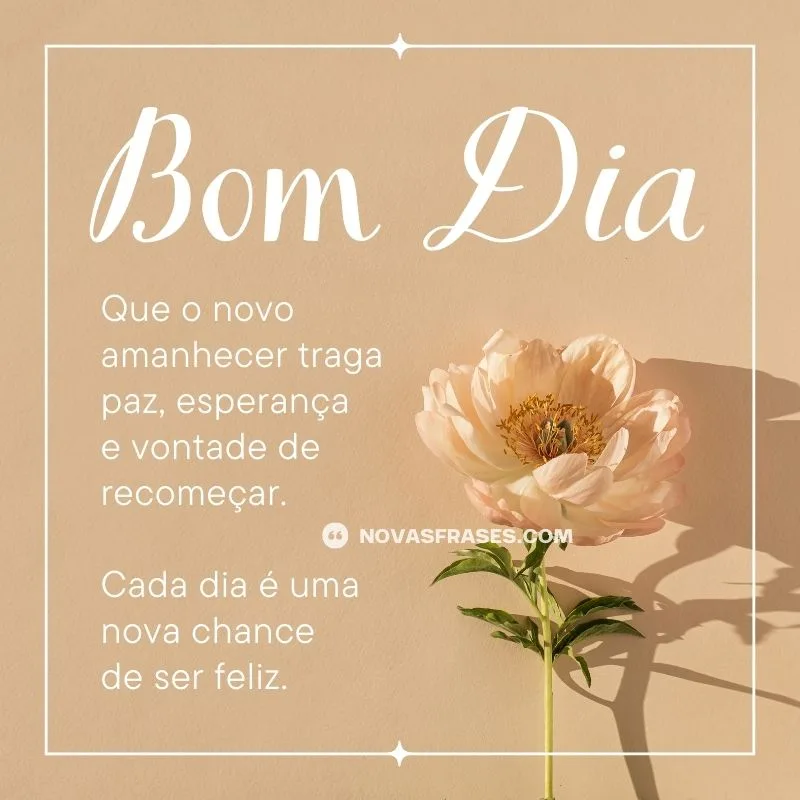 mensagem de bom dia