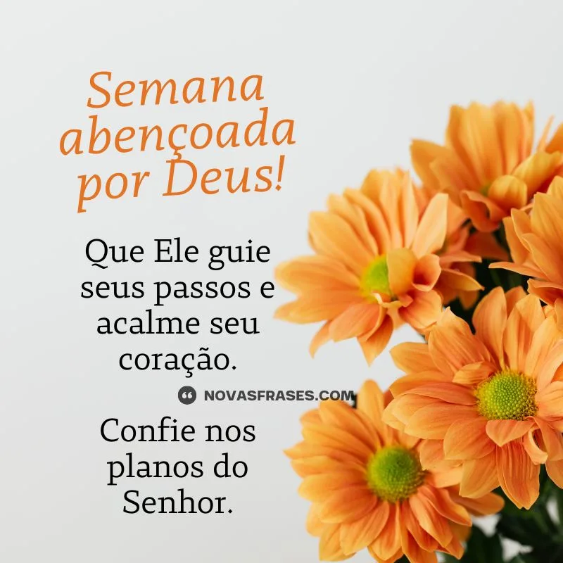 semana abençoada por deus